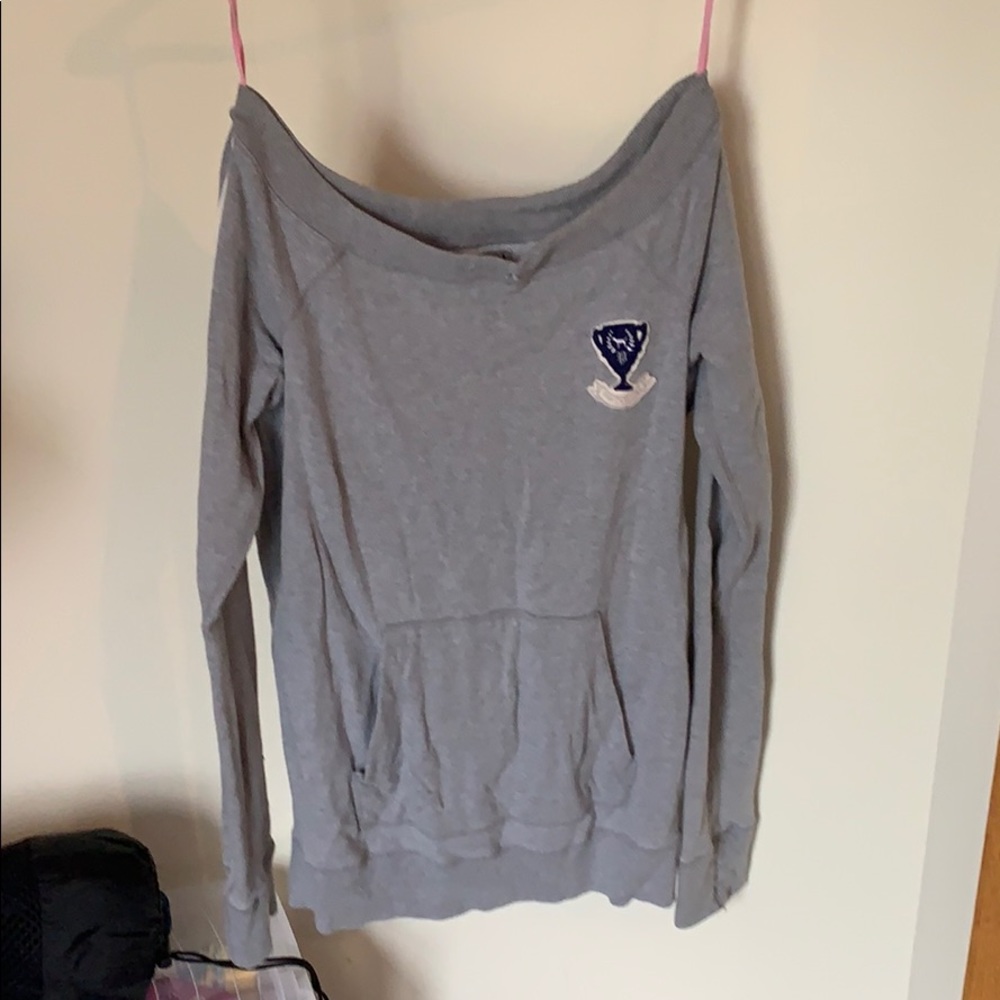 Victoria Secret PINK off the shoulder sweatshirt